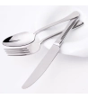 Posate da tavola Octavia con manico in acciaio » Vendita Online » Pinti Inox