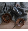 Caffettiera Moka Black&Wood in alluminio » Vendita Online » Pinti Shop