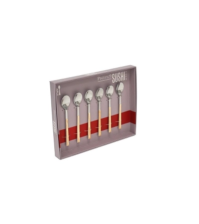 cucchiaini sushi moka (6 pezzi) » Vendita Online » Pinti Inox