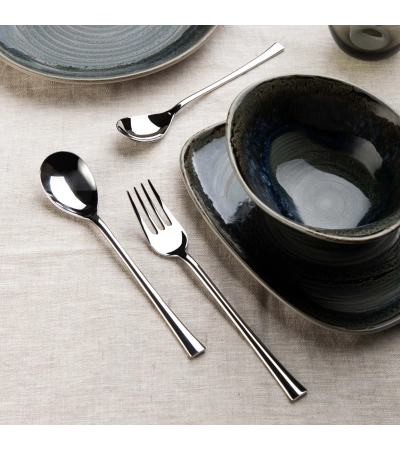 Posate da tavola New York con manico in acciaio » Vendita Online » Pinti Inox
