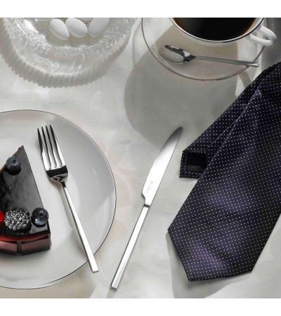 Posate da tavola Tie con manico in acciaio » Vendita Online » Pinti Inox