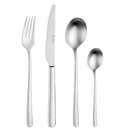 Posate da tavola Sky in acciaio color con finitura satinata » Vendita Online » Pinti Inox