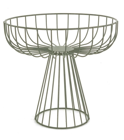 Caleido high Metal Basket | Modern Decorative Design | Pinti Inox