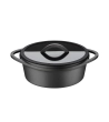 Casseruola alta FUSIONI con coperchio - Alluminio con rivestimento interno antiaderente » Pinti Inox