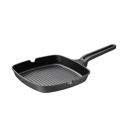 FUSIONI grill pan with handle - Made of aluminum with internal non-stick coating » Online Shop » Pinti Inox