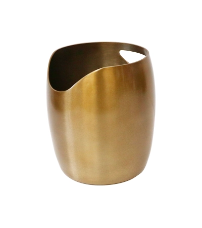 Audrey Champagne Bucket in Aluminium | Design by Marcello Ziliani | Pinti Inox