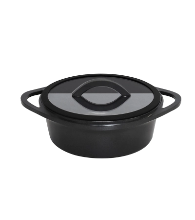 Casseruola alta FUSIONI Ecotech con coperchio - Alluminio con rivestimento interno antiaderente » Pinti Inox