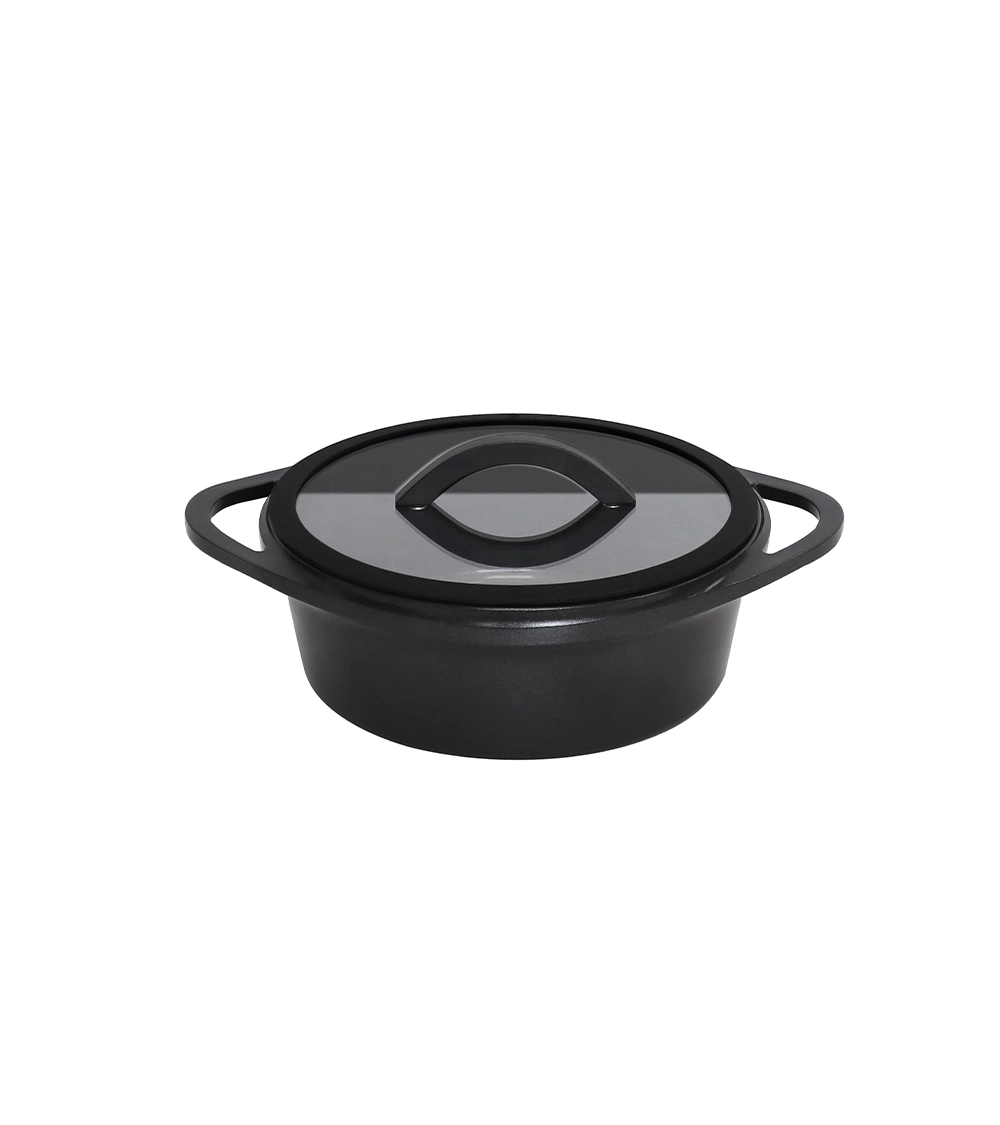 Casseruola alta FUSIONI Ecotech con coperchio - Alluminio con rivestimento interno antiaderente » Pinti Inox
