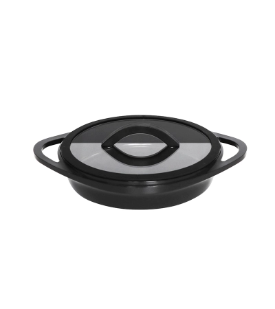 Casseruola bassa FUSIONI EcoTech con coperchio Alluminio con rivestimento interno antiaderente senza PFAS » Pinti Inox