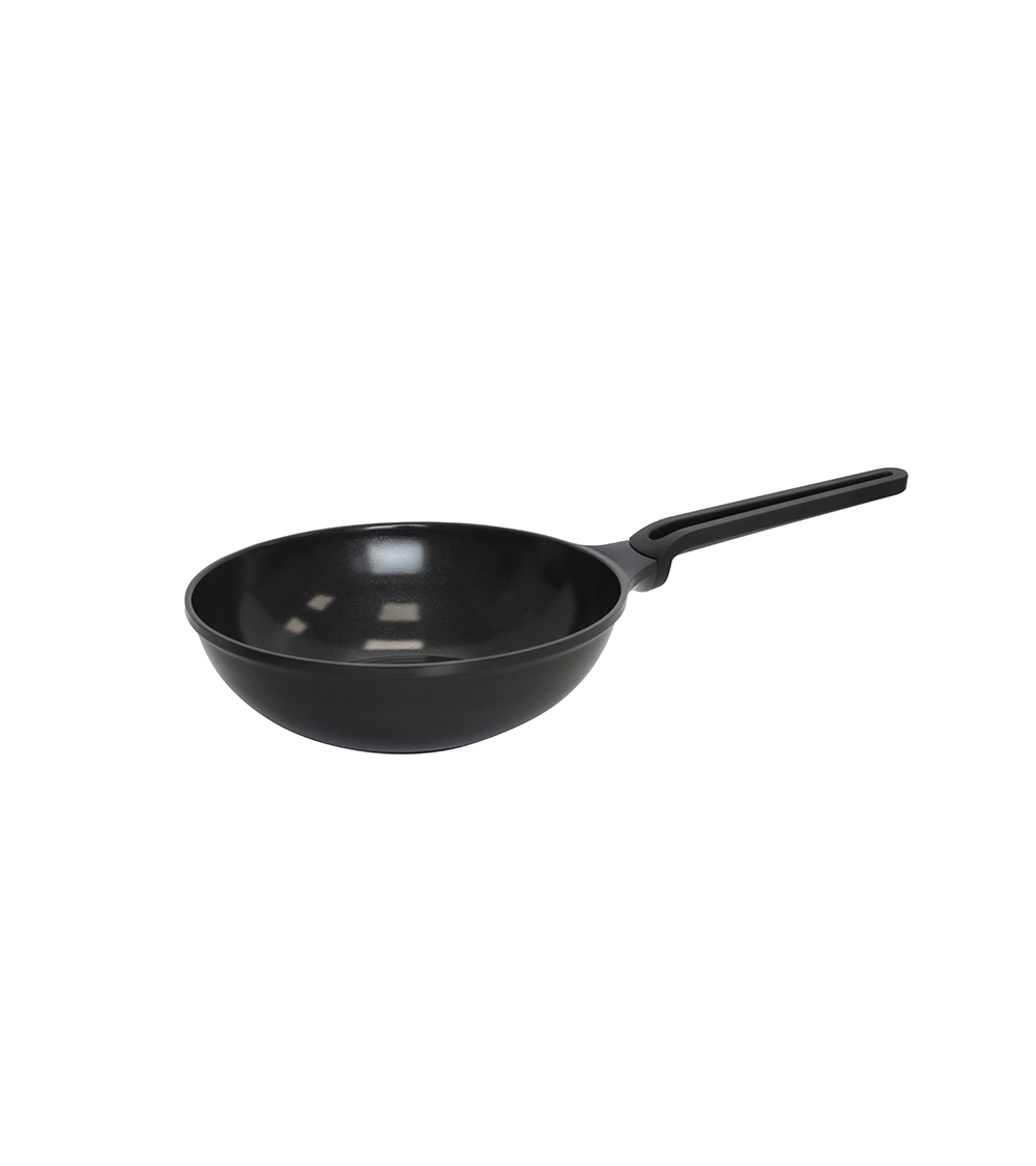 Wok FUSIONI - Alluminio con rivestimento interno antiaderente senza PFAS » Vendita Online » Pinti Inox