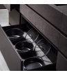 Casseruola bassa FUSIONI EcoTech con coperchio Alluminio con rivestimento interno antiaderente senza PFAS » Pinti Inox