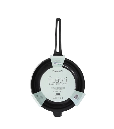 Padella FUSIONI EcoTech con manico e maniglia - Alluminio con rivestimento interno antiaderente senza PFAS» Pinti Inox