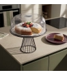Cupola trasparente bassa | Design Moderno per Tavola » Pinti Inox