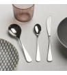 Set Posate da tavola Audrey con manico in acciaio » Vendita Online » Pinti Inox